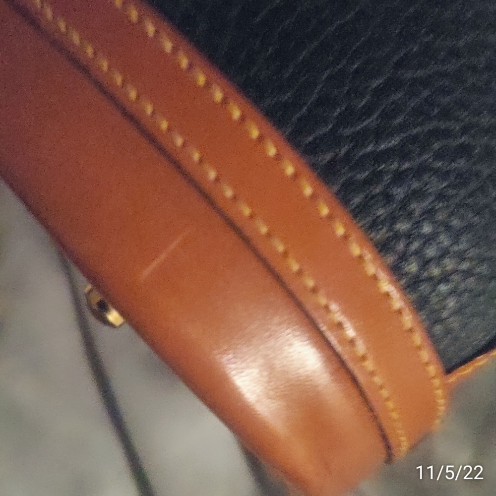 Vtg Dooney & Bourkwe R05 Norfolk case satchel AWL - Picture 13 of 14